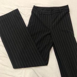 VINTAGE STRAIGHT LEG PINSTRIPE TROUSER
